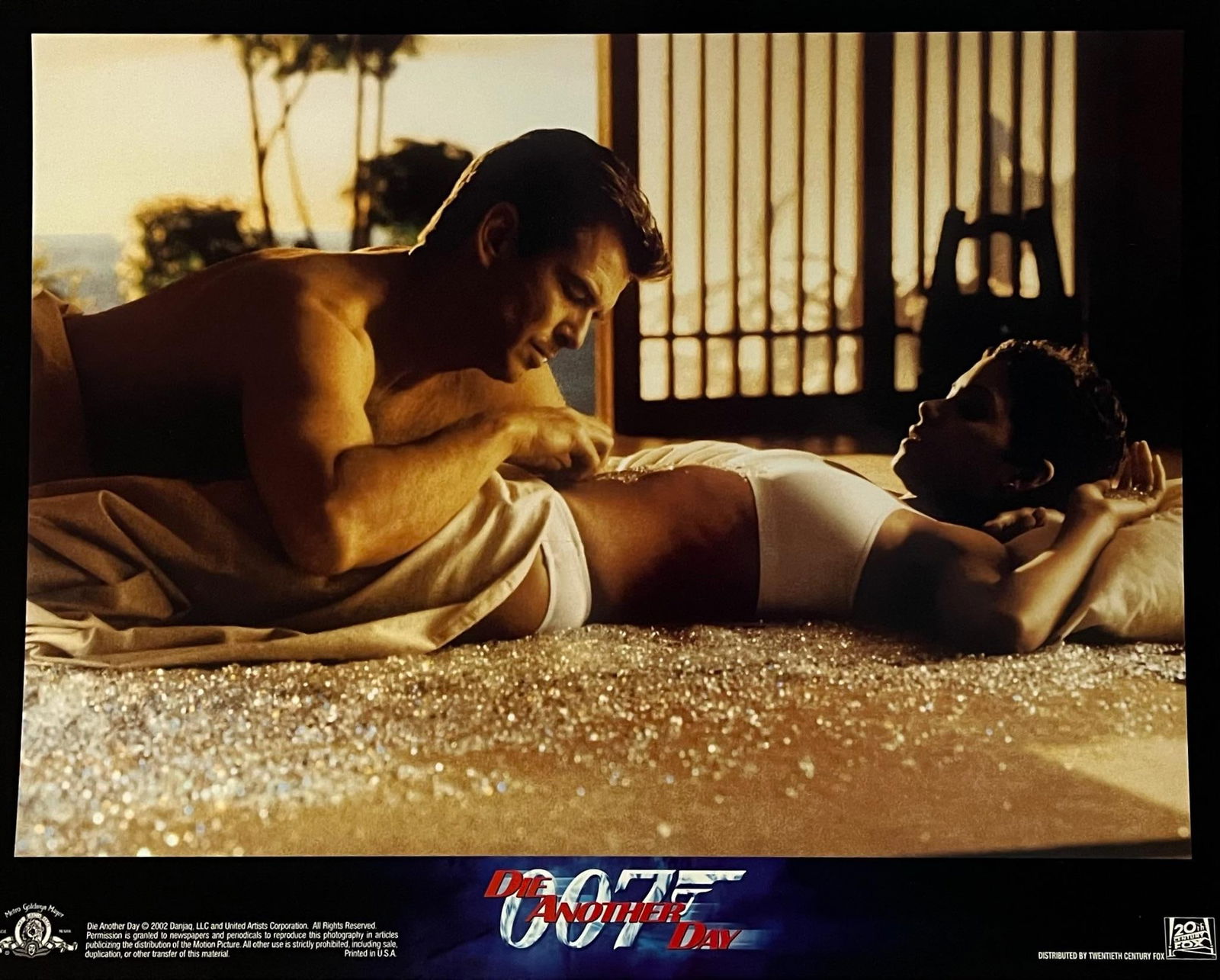 James Bond Die Another Day - Original 2002 Lobby Card: 2005 - 7