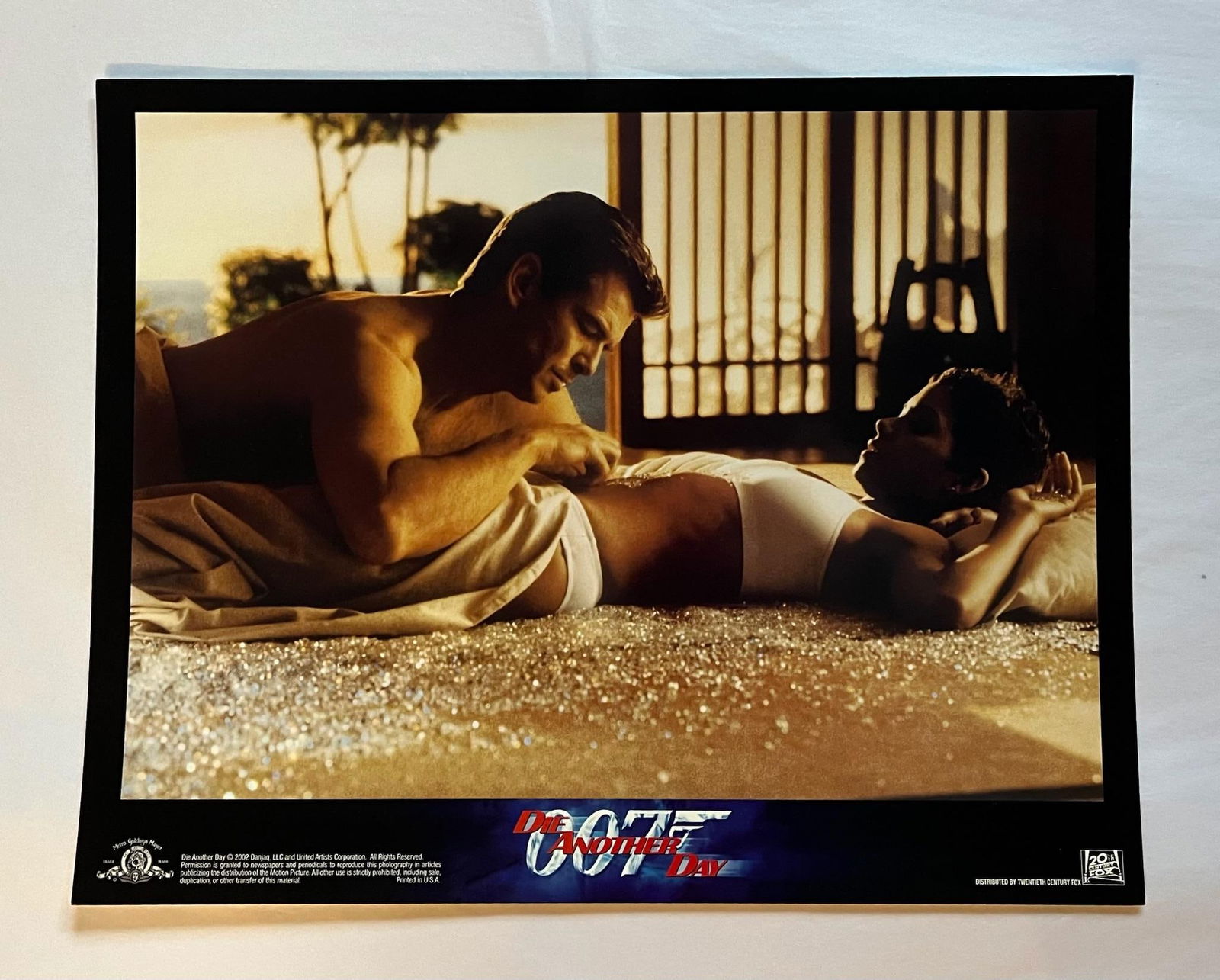 James Bond Die Another Day - Original 2002 Lobby Card: 2005 - 8