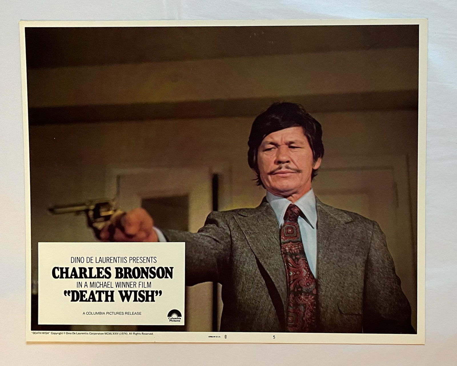 Death Wish - Original 1974 Lobby Card #5: 1974 - 15
