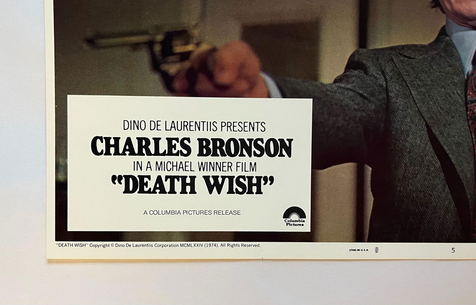 Death Wish - Original 1974 Lobby Card #5: 1974 - 2