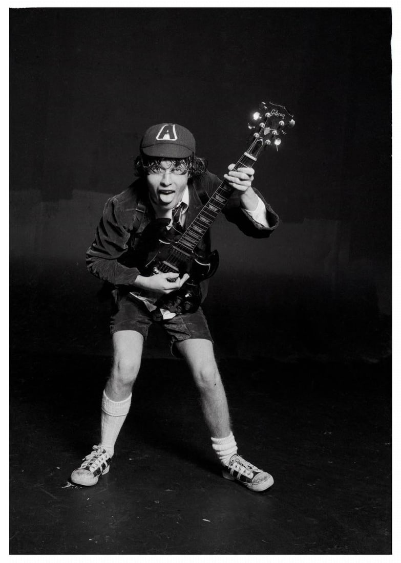 Angus Young AC/DC 1976: 1976 (printed later) - 3