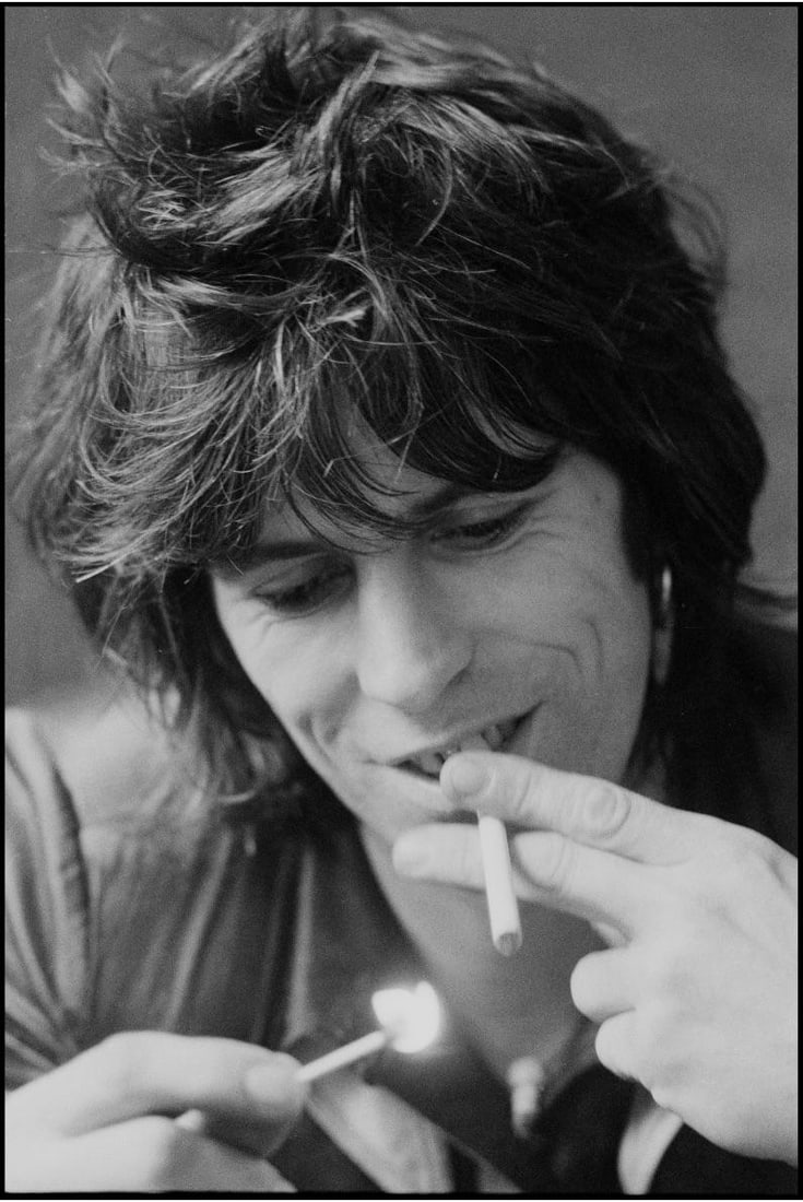 Keith Richards of the Rolling Stones 1974: 1974 (printed later) - 2