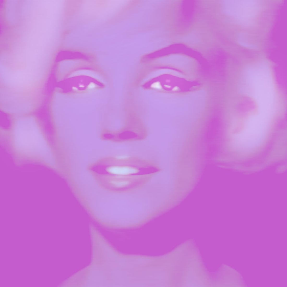 Pink Marilyn II - Marilyn Monroe Oversize Pop Art: 2025 - 2