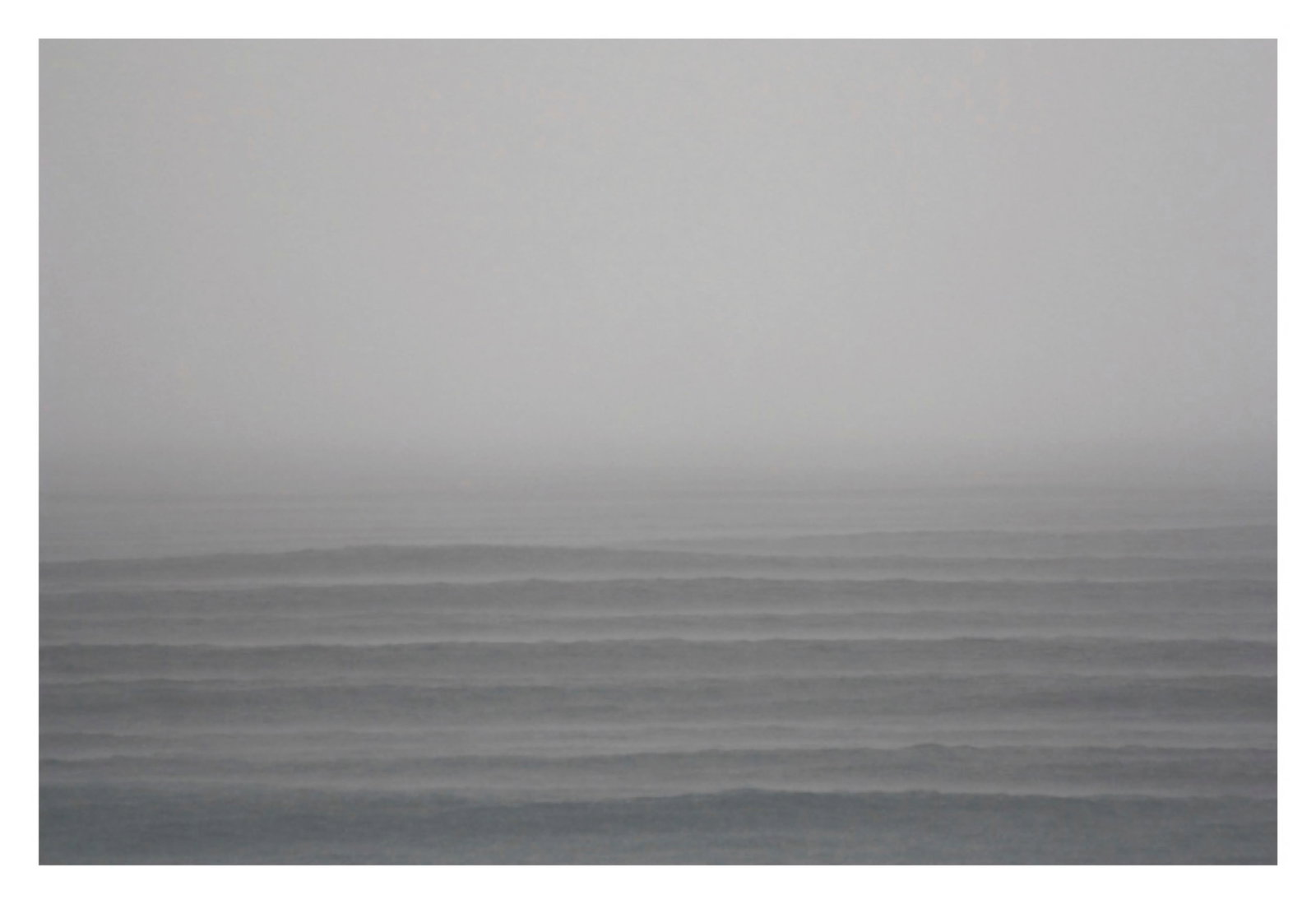 Calm Sea - Giant Oversize Signed Limited Edition Print: 2013 (printed later): Title: Calm Sea - Giant Oversize Signed Limited Edition Print: 2013 (printed later) Description: Calm Sea A view of the sea at dusk. by Stuart Möller Born in Kabul, part German and Anglo-Indian a