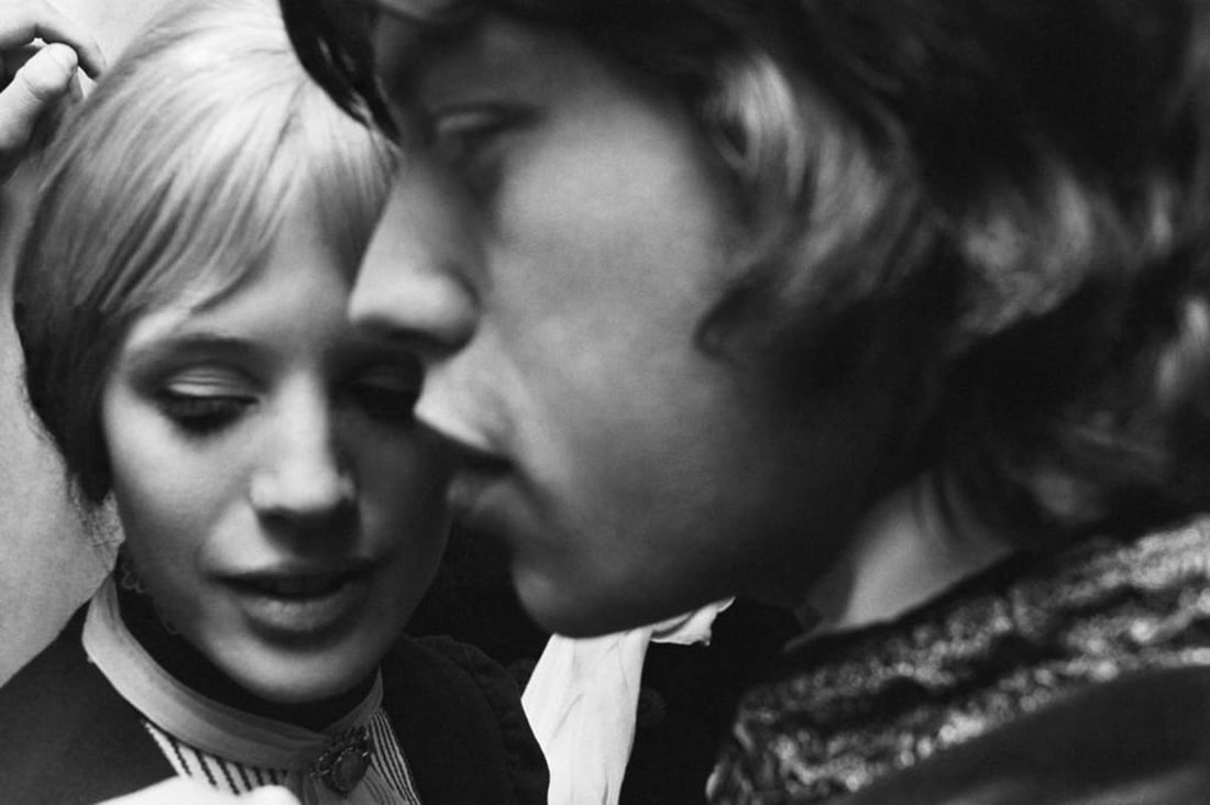 Faithfull To Jagger - Marianne Faithfull and Mick Jagger 1967: 1967 (printed later) - 2