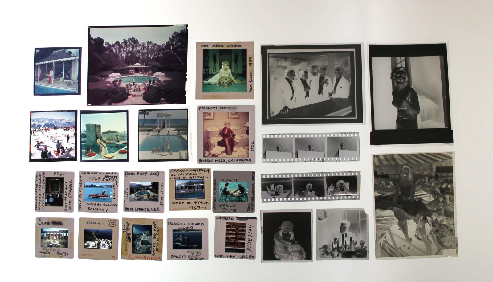 Tennis Guests later Jackie Kennedy Slim Aarons Limited Estate Edition: 1953 (Printed Later) - 14