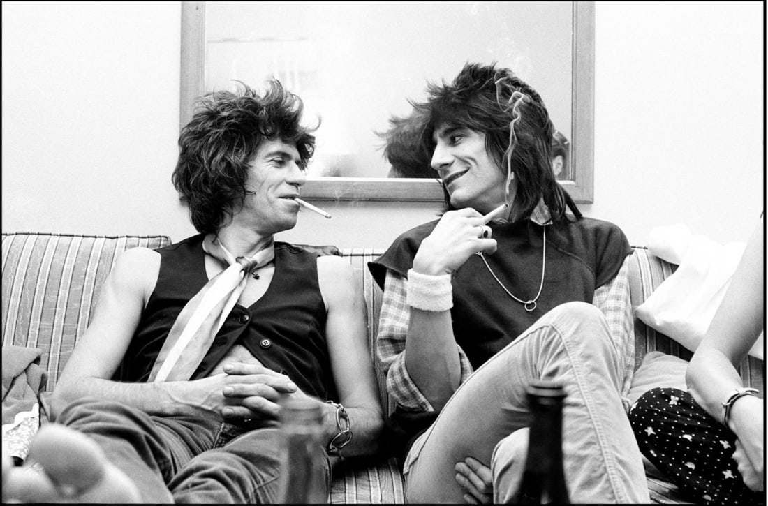 New Barbarians - Keith Richards & Ronnie Wood 1979: 1979 (printed later) - 2