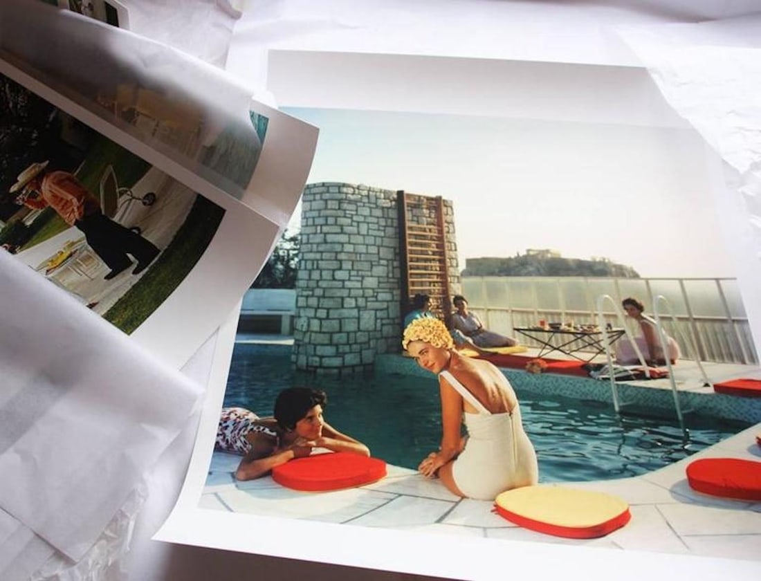 Newport Tennis Slim Aarons Limited Estate Print: 1953 (Printed Later) - 2