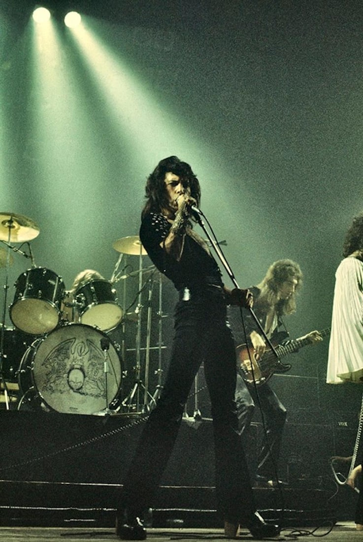Queen in Concert by Martyn Goddard Signed Limited Edition: 1974 (printed later): Title: Queen in Concert by Martyn Goddard Signed Limited Edition: 1974 (printed later) Description: Queen in Concert Freddie Mercury and Queen in concert Photo by Martyn Goddard Printed 2024. Signed l