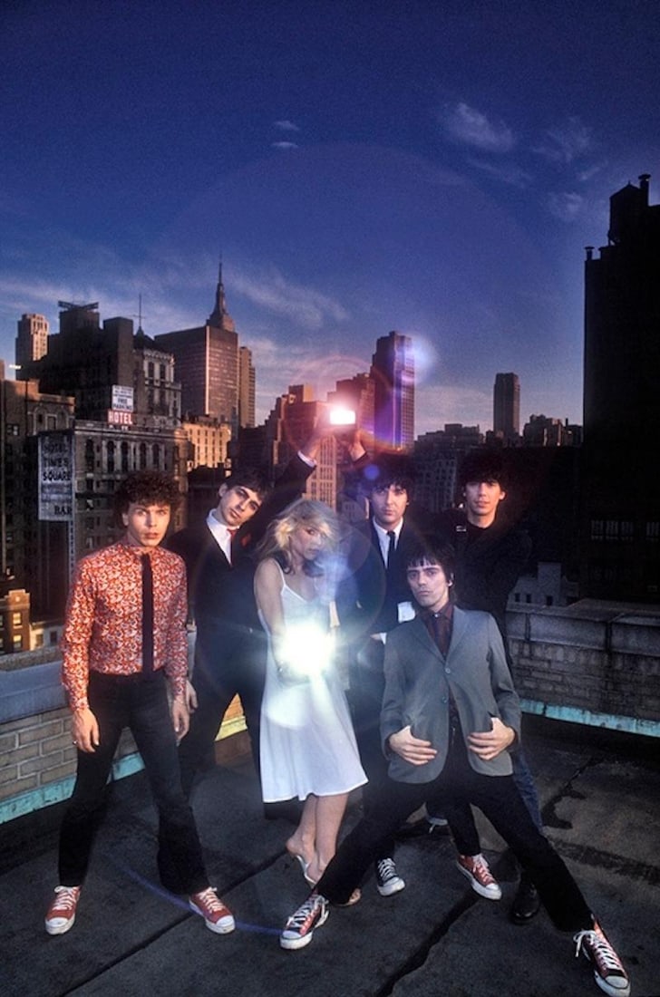 Best Blondie by Martyn Goddard Signed Limited Edition: 1978 (printed later): Title: Best Blondie by Martyn Goddard Signed Limited Edition: 1978 (printed later) Description: Blondie Backstage Best of Blondie photo shoot on the roof of the Record Plant recording studio New York