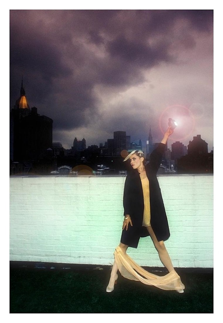 Blondie On The Roof by Martyn Goddard Signed Limited Edition: 1978 (printed later) - 2