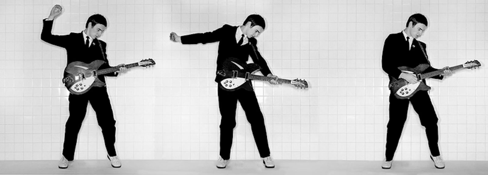 Triple Paul Weller by Martyn Goddard Signed Limited Edition: 1977 (printed later) - 2