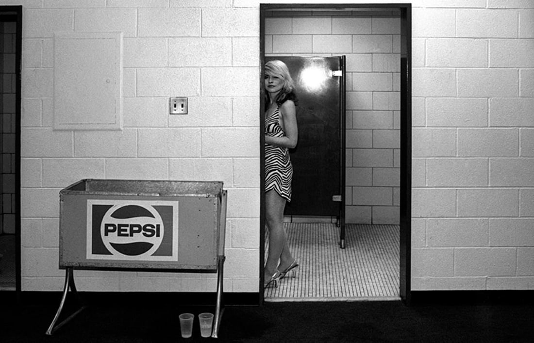 Blondie Backstage by Martyn Goddard Signed Limited Edition: 1978 (printed later): Title: Blondie Backstage by Martyn Goddard Signed Limited Edition: 1978 (printed later) Description: Blondie Backstage By Martyn Goddard Signed Limited Edition Debbie Harry of Blondie backstage at Ali