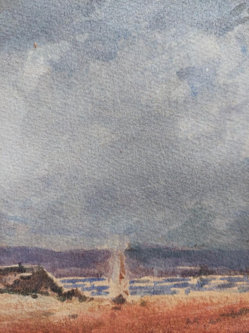 French Modernist Cubist Painting Sailboats on the Coast, 20th Century - 3