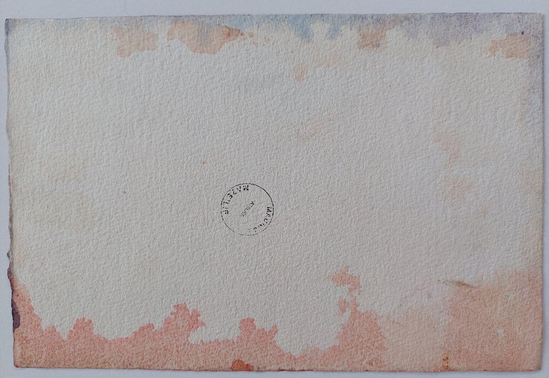 French Modernist Cubist Painting Sailboats on the Coast, 20th Century - 6