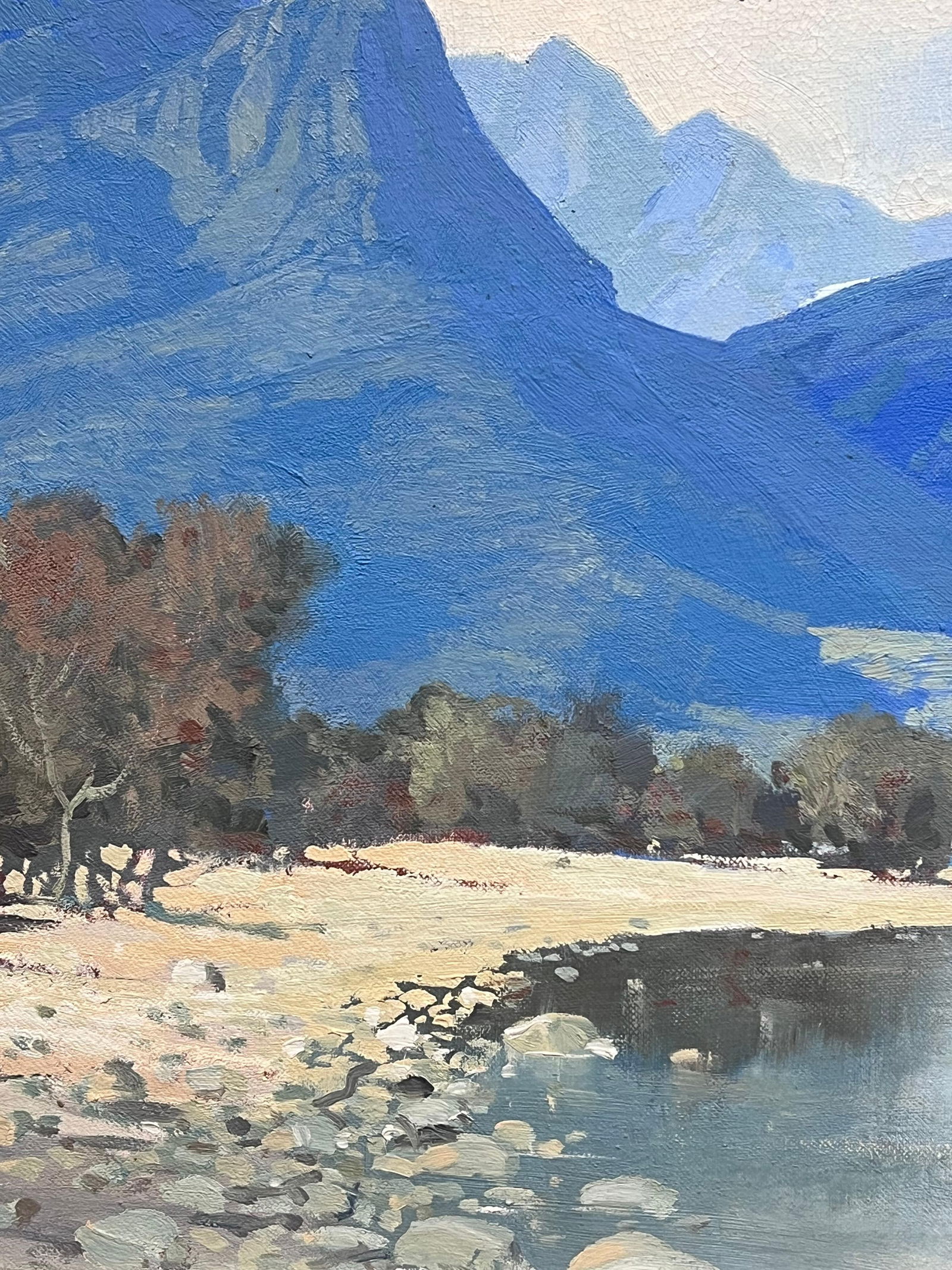 Hugh Stevenson (South African, 1910-1956); Mid 20th Century South African Blue Mountain River - 13