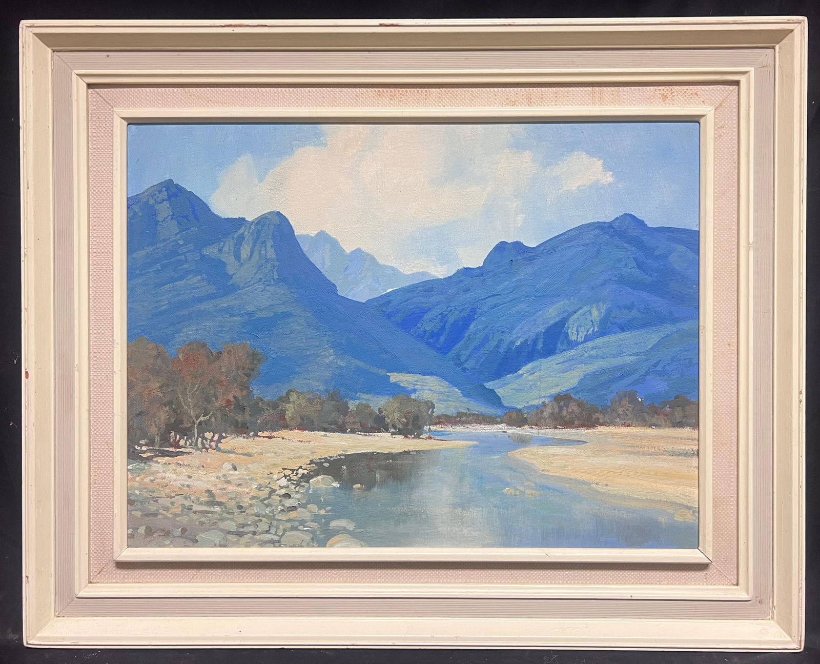 Hugh Stevenson (South African, 1910-1956); Mid 20th Century South African Blue Mountain River - 5