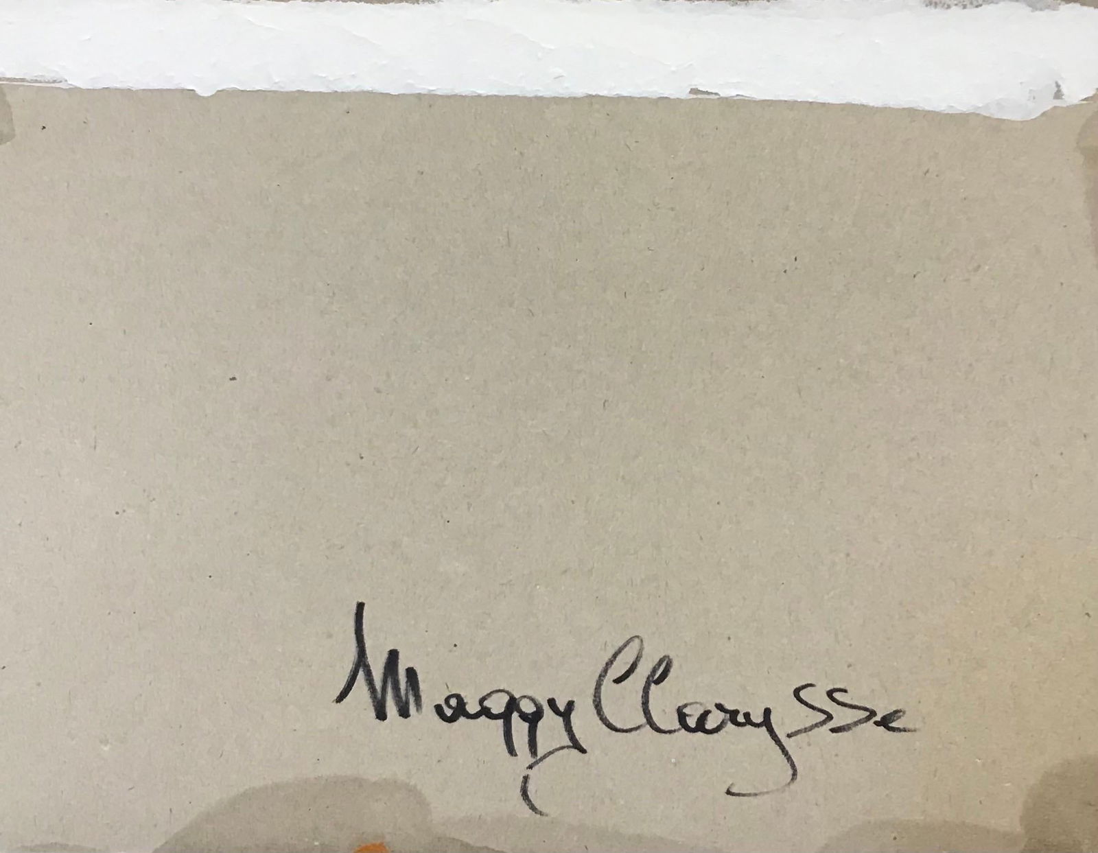 Bright & Colorful French Impressionist Oil Painting, Seagulls Over Mountains, 2000 - 12