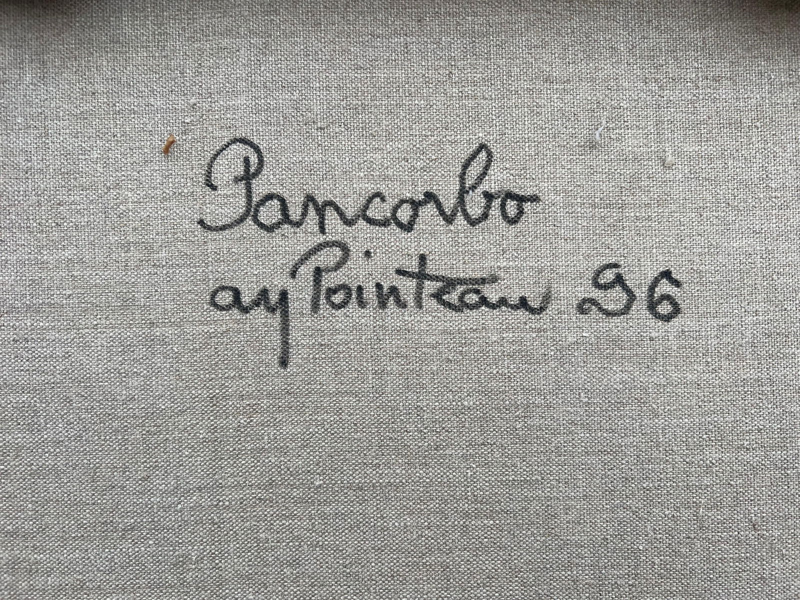 Spanish artist; Contemporary Spanish Oil Vibrant Fields Under Vast Sky Impressionist Landscape, 1996 - 3