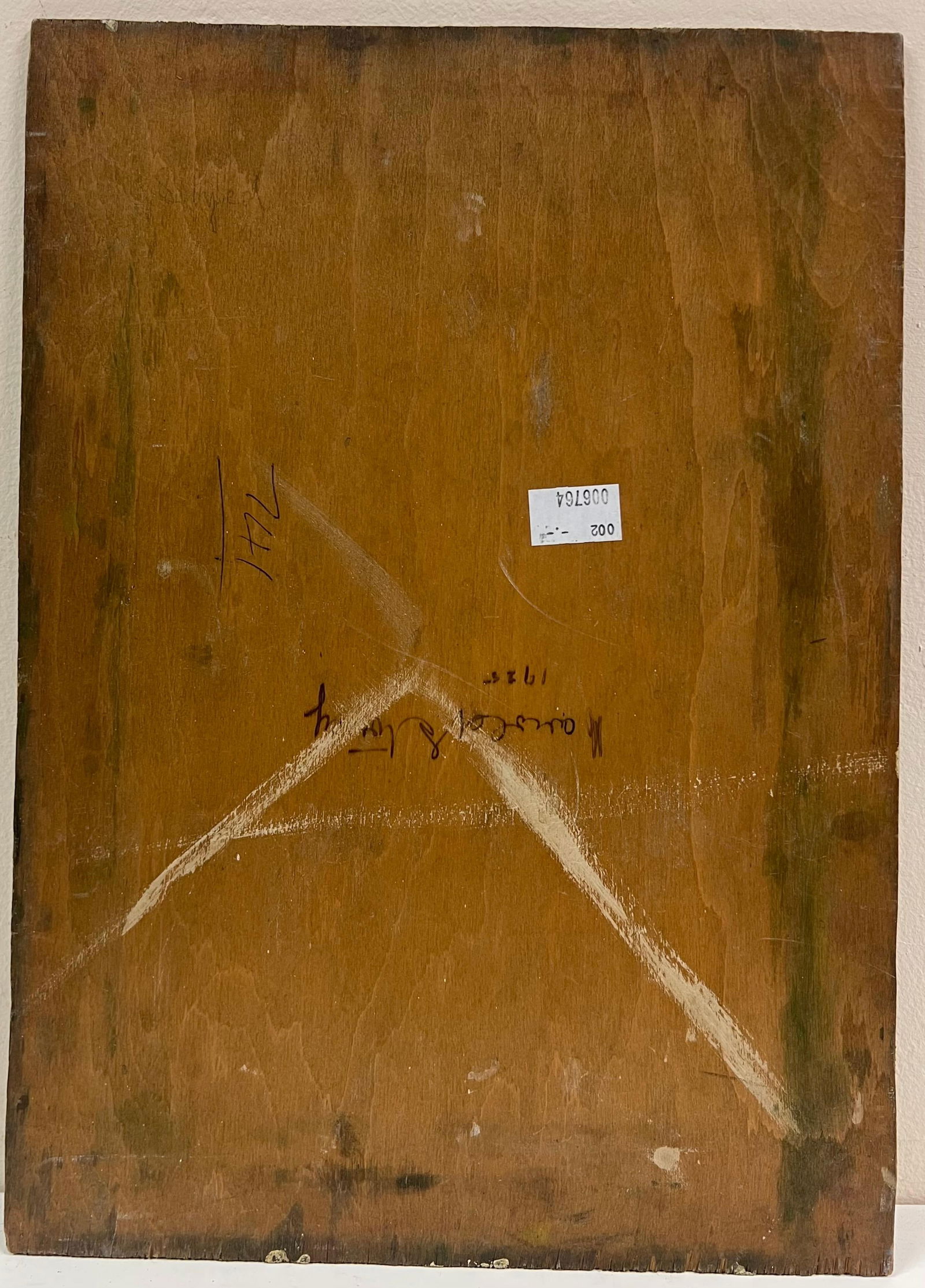 Harold Storey; 1920's Scottish Impressionist Oil Painting Pink Step Pathway Rustic Archway, 1925 - 2