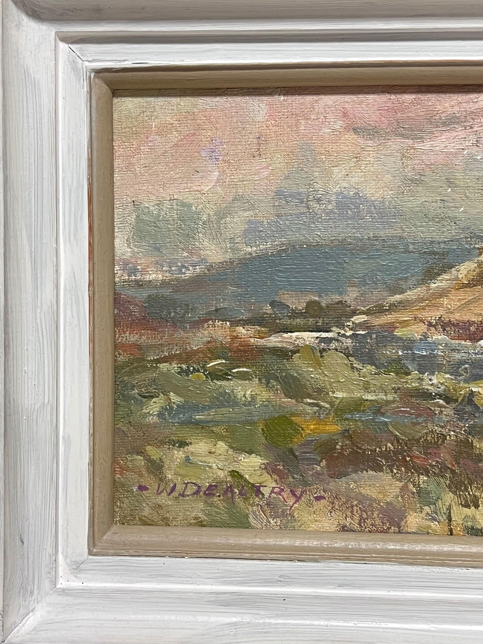 William B Dealtry; The Waters of Leith Scottish Impressionist Signed Oil Painting 20th Century - 13