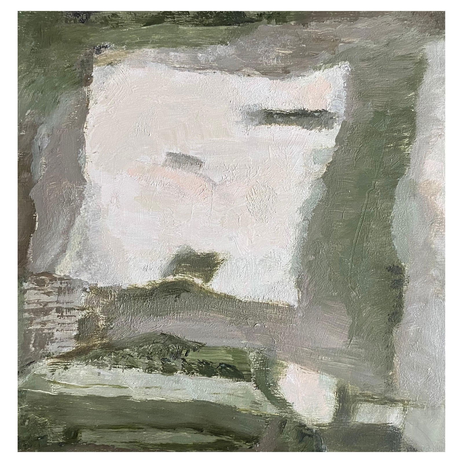 Yvette Dubois-Habasque French Cubist Abstract Painting, circa 2000s - 13