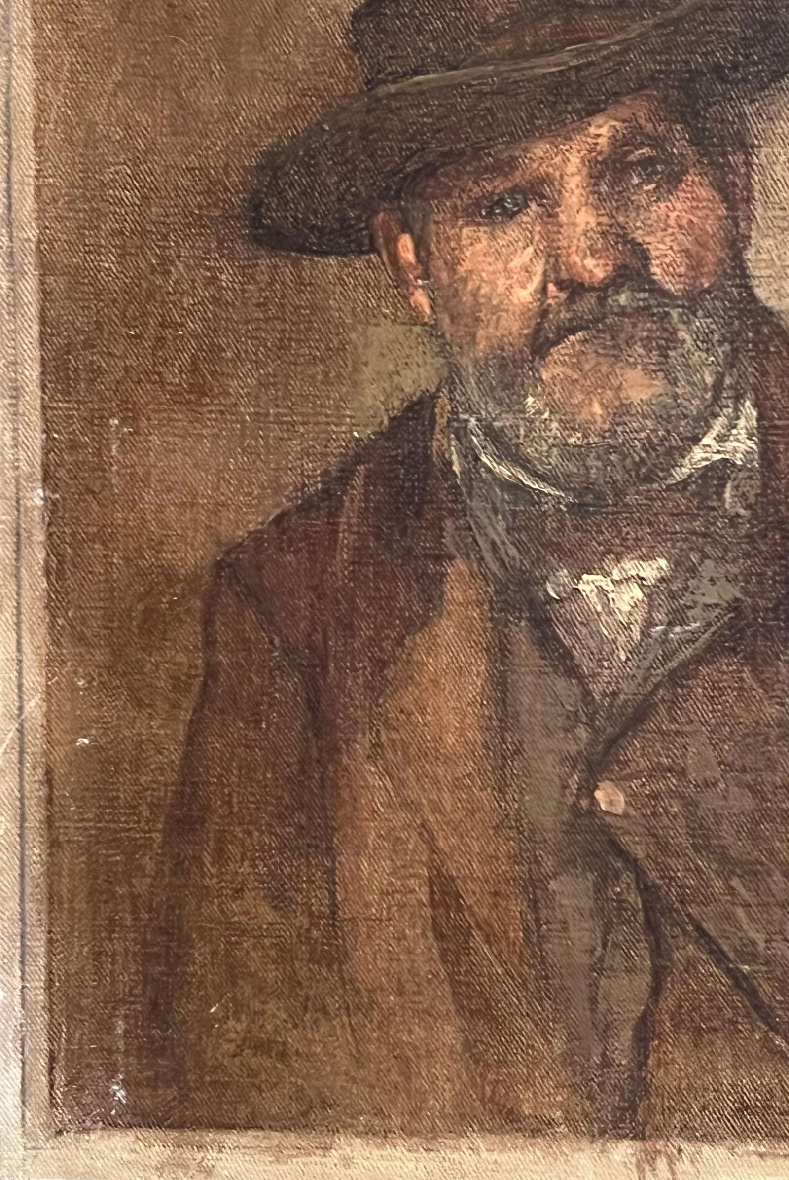 Adolphe GUMERY (1861-1943); 1880's French Impressionist Oil Painting Portrait Ambroise Vollard - 10