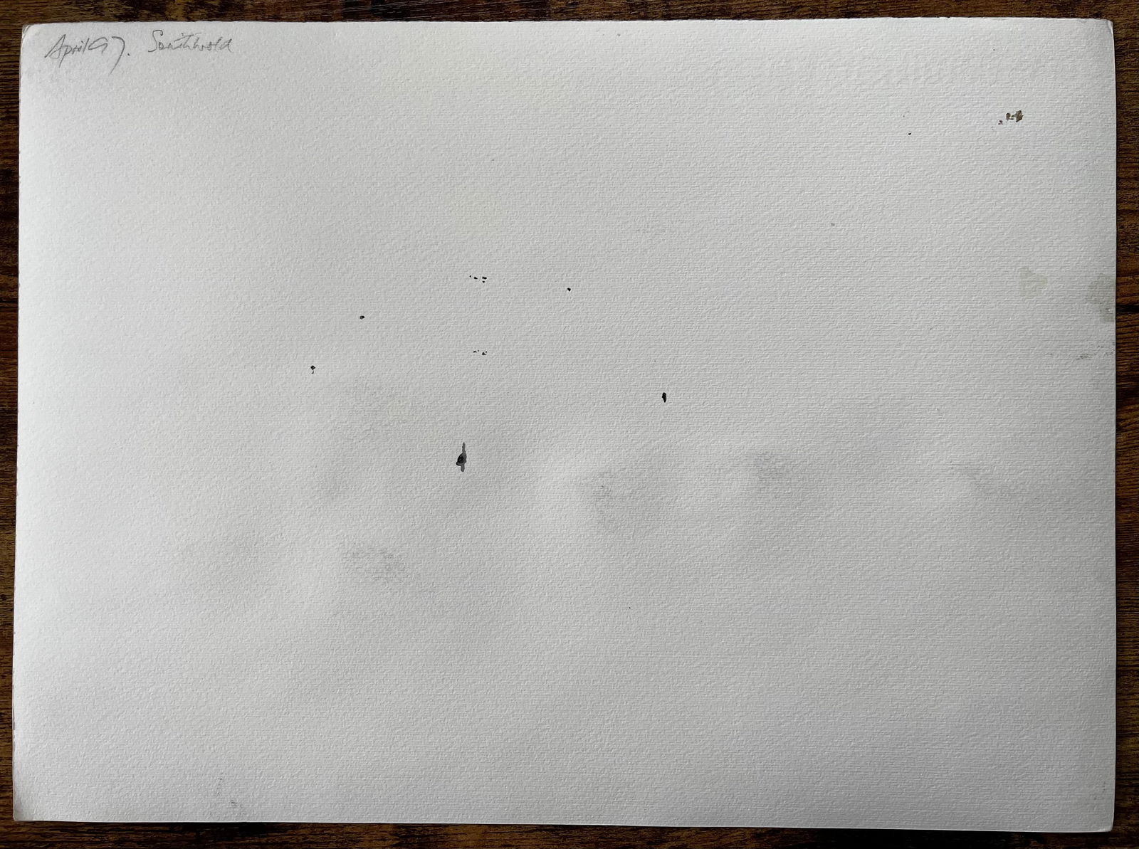 Anthony Herbert; Southwold Boatyard with Red Flag Fishing Sheds and Harbour Walkway Watercolour, - 10