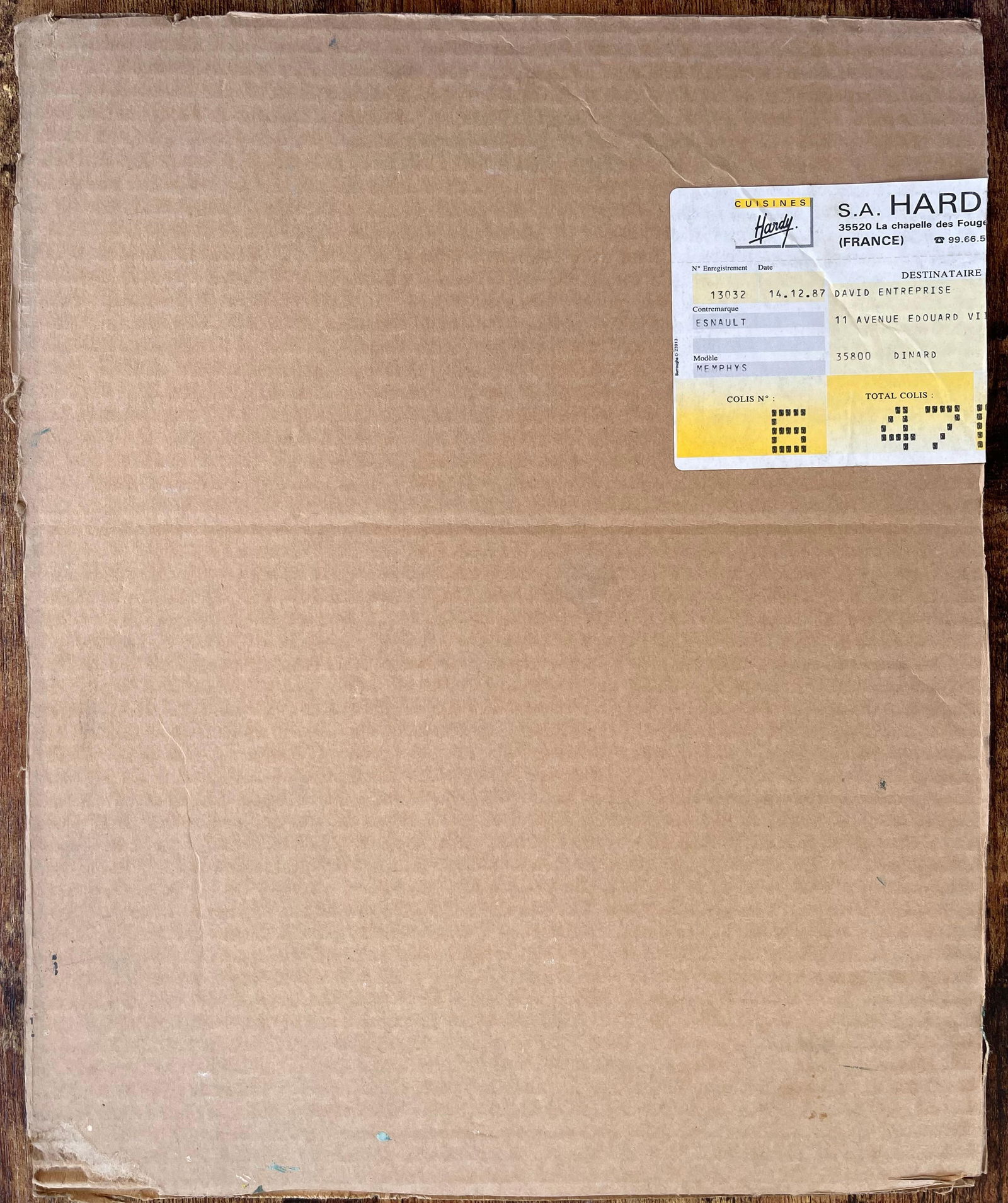 Fanch Lel; Impressionist River Bridge Scene with Reflections and White Buildings in France - 3