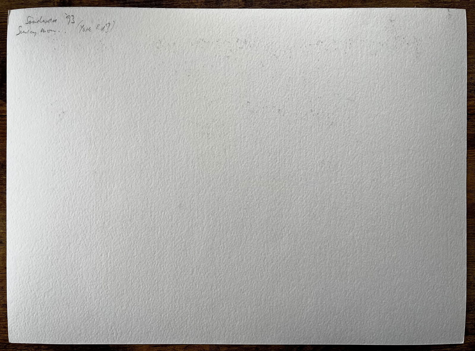 Anthony Herbert; Southwold York Road Scene with Red Brick Terraces Trees and Puddles Watercolour - 11