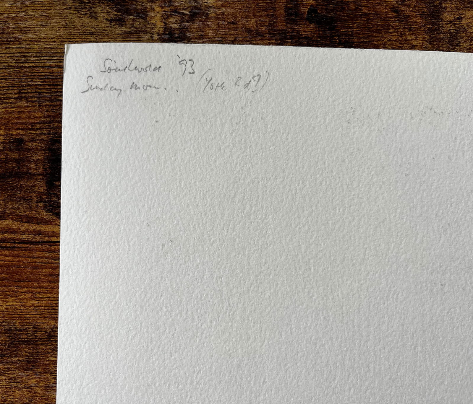 Anthony Herbert; Southwold York Road Scene with Red Brick Terraces Trees and Puddles Watercolour - 12