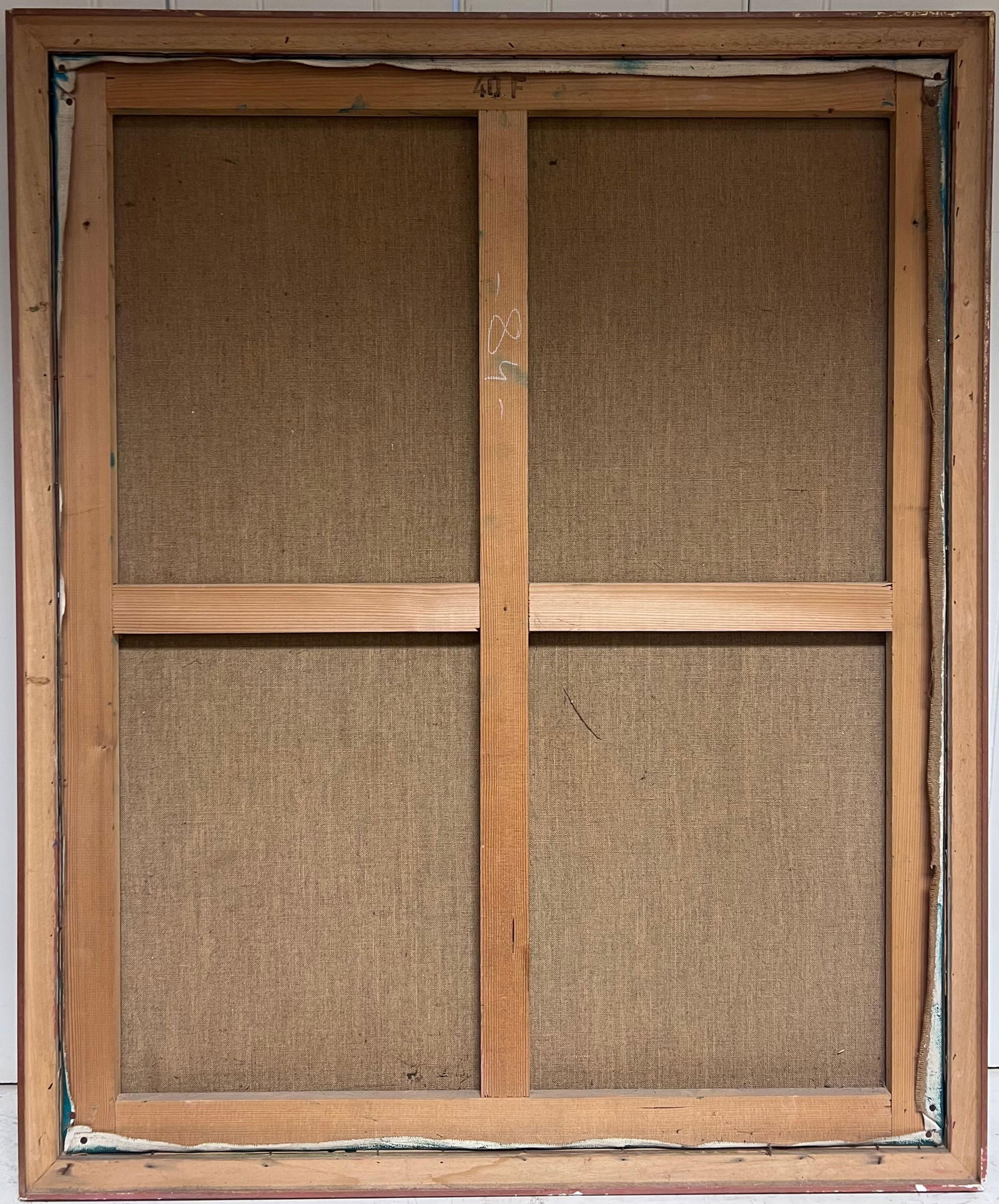 Serge Guerin (1916); 20th Century French Geometric Abstract Surrealist Composition Large Oil - 4