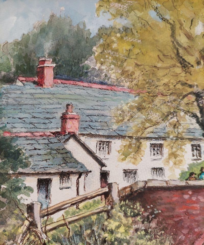 English School; 20th Century Traditional English Painting Derrington Mill Holsworthy Devon, 20th - 9