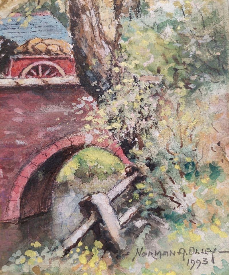 English School; 20th Century Traditional English Painting Derrington Mill Holsworthy Devon, 20th - 11