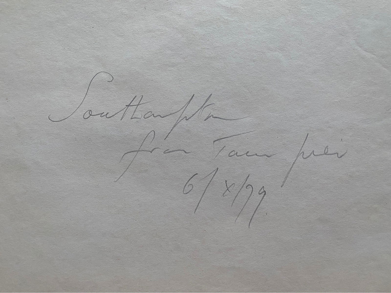 Mid 20th C. Irish Artist Watercolor Painting of Quiet Coastal Sea Southampton, circa 1950s - 2