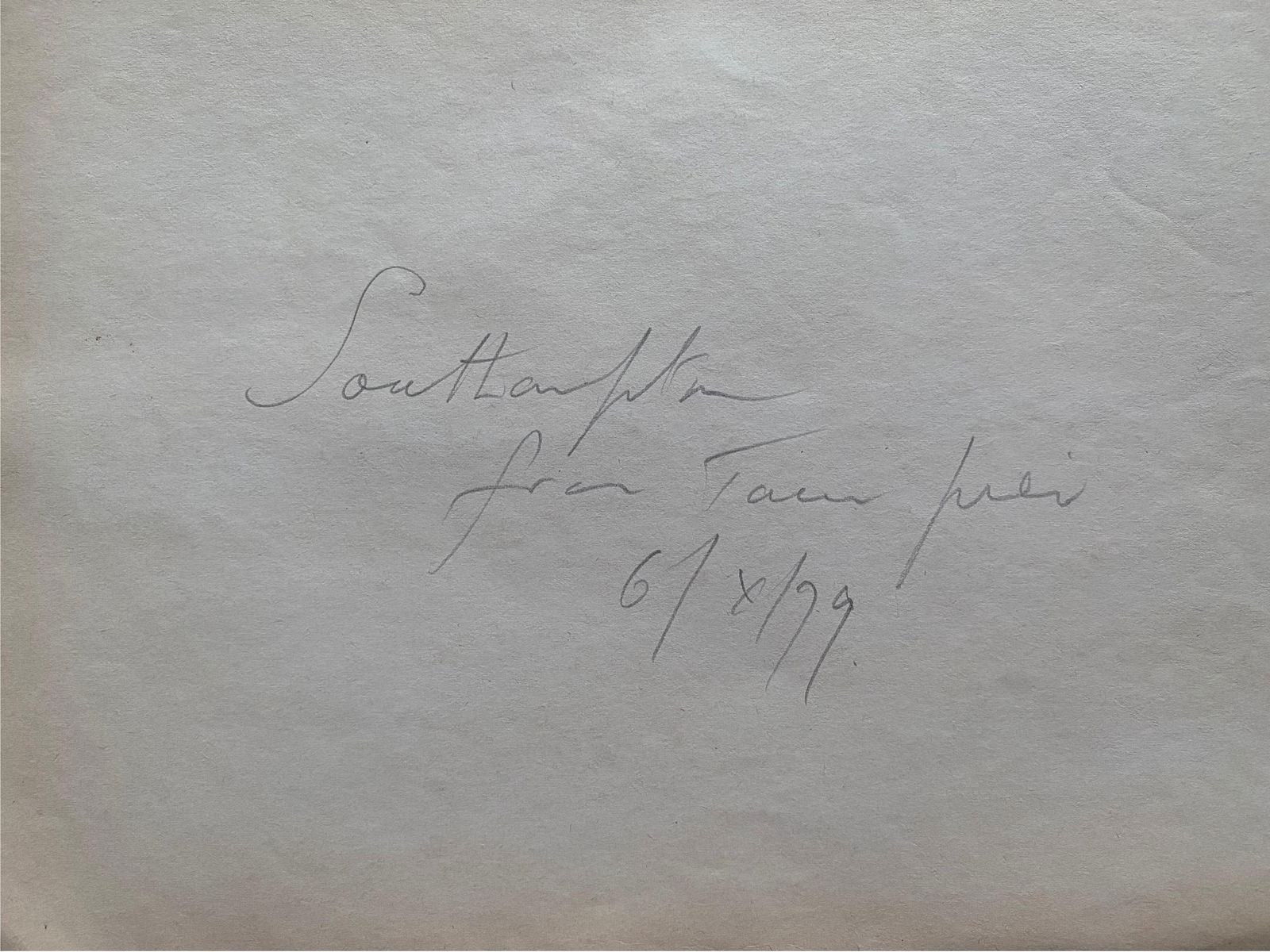 Mid 20th C. Irish Artist Watercolor Painting of Quiet Coastal Sea Southampton, circa 1950s - 3