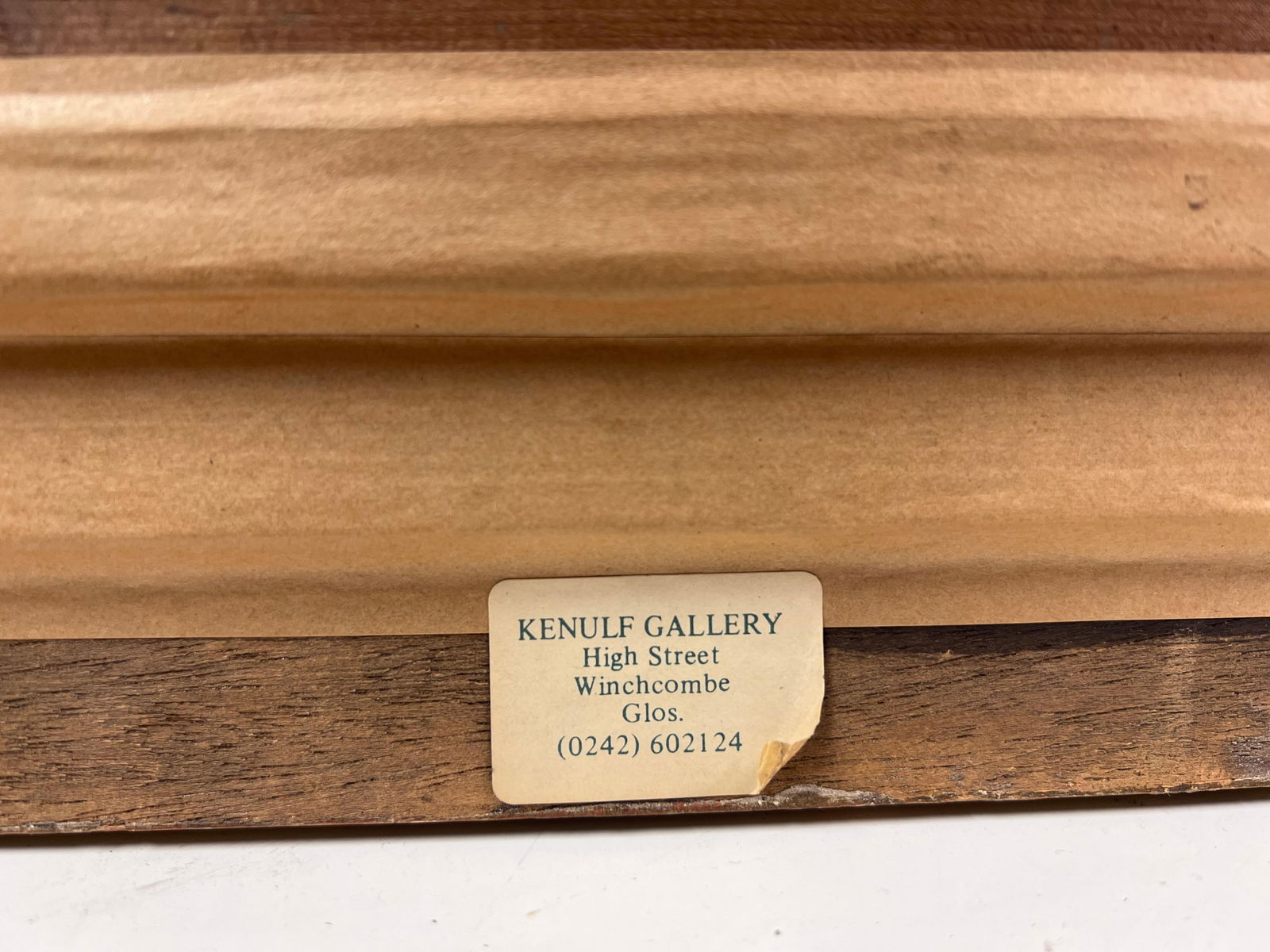 Autumnal Woodland Pathway Antique English Oil Painting in Gilt Frame - 2