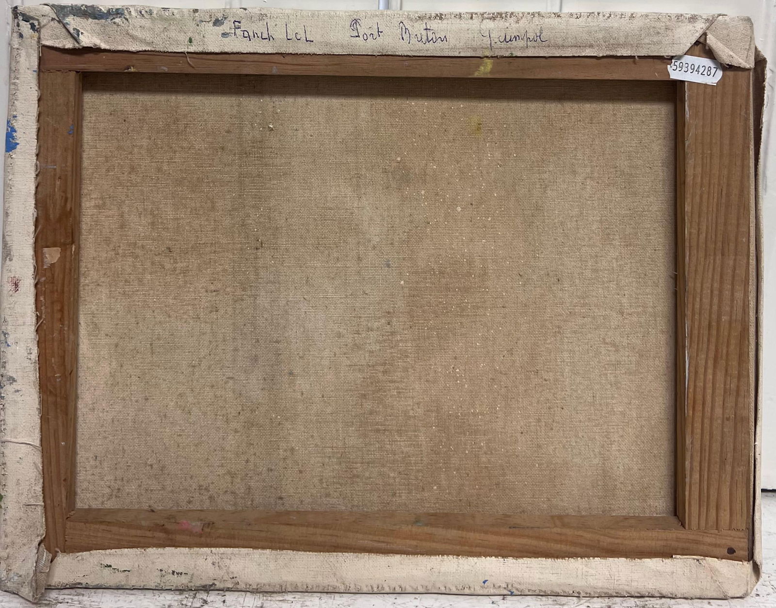 Fanch Lel; Bright & Colourful Boats In The Blue Summer Harbour French Oil Painting - 11