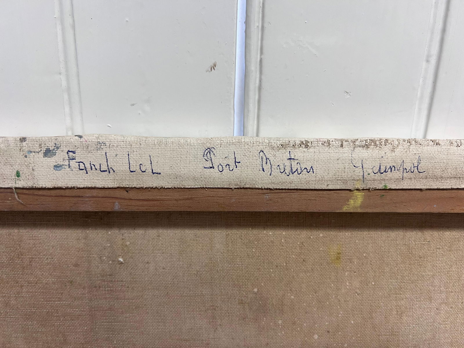 Fanch Lel; Bright & Colourful Boats In The Blue Summer Harbour French Oil Painting - 2