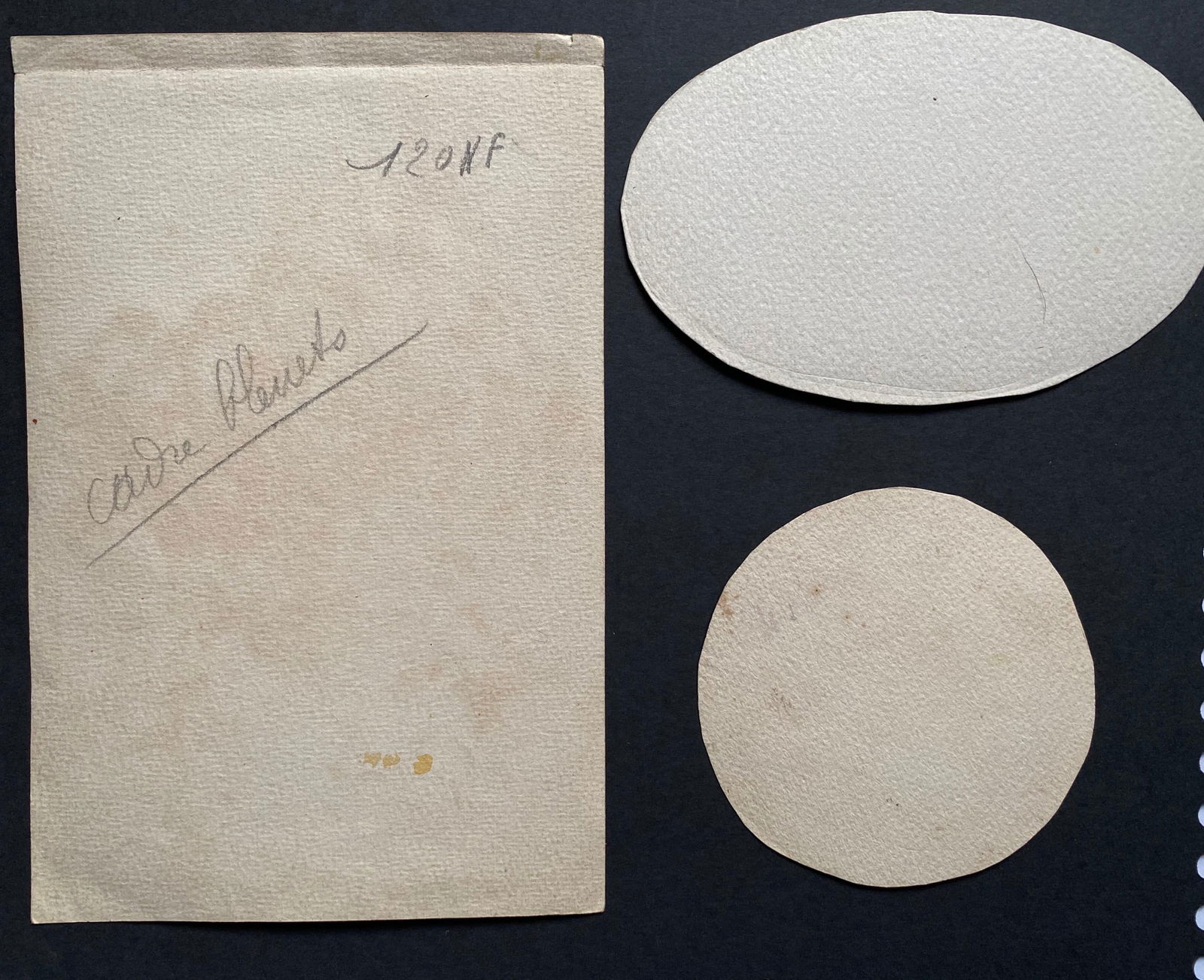 3 x Early 1900's French Impressionist Signed Flower Watercolours Marie Carreau, circa 1900s - 6