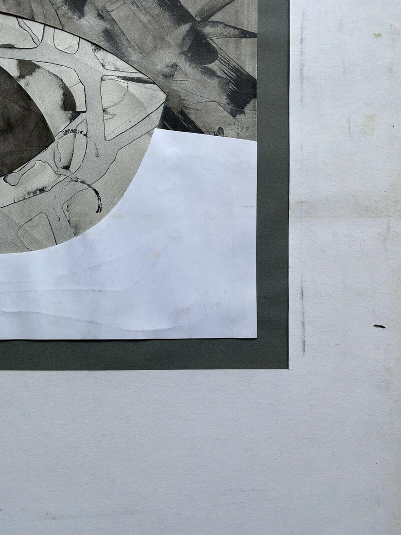 Claude Lagouche, Orignal 1970's French Psychedelic Abstract Painting, circa 1960s - 8