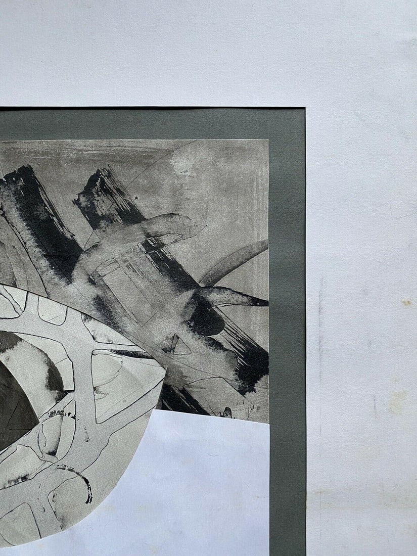 Claude Lagouche, Orignal 1970's French Psychedelic Abstract Painting, circa 1960s - 14