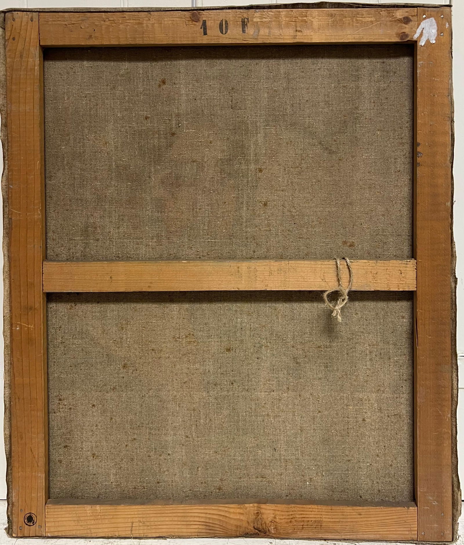 French School; 1950's Mid Century French Impressionist Oil Flowers in Vase in Windowsill - 3