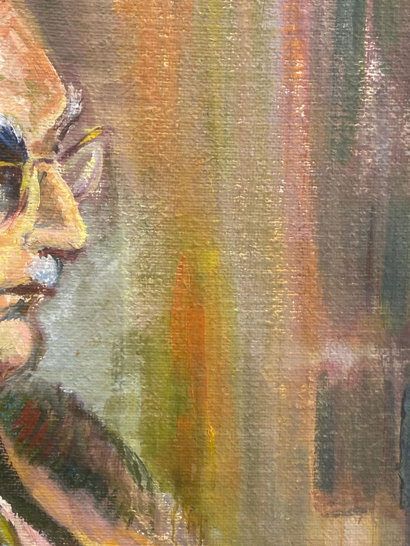 1960's British Original Oil Painting, Wise Man Portrait, circa 1960s - 10