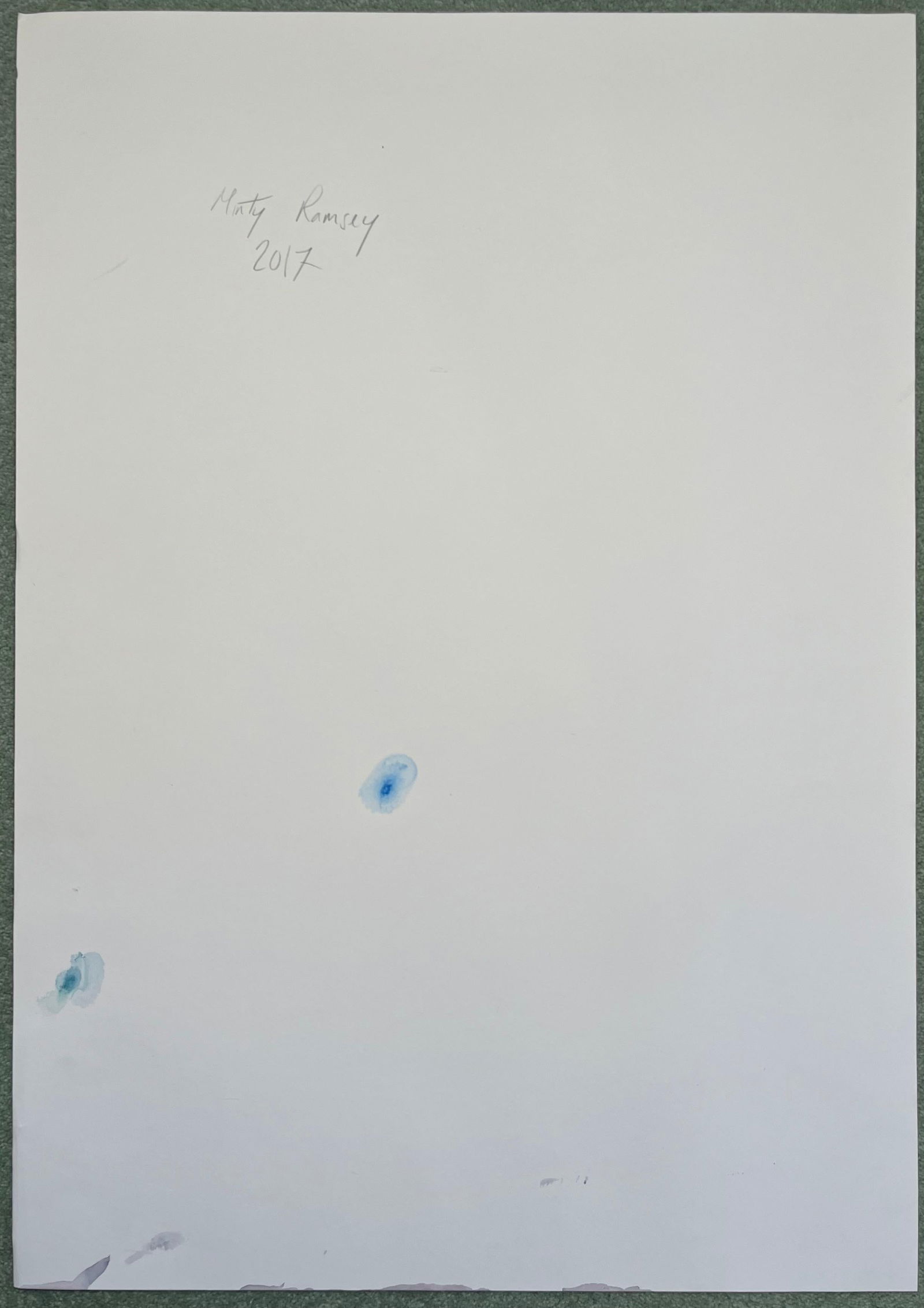 Minty Ramsey; Expressive Charcoal Drawing of a Reclining Female Figure, 2017 - 3