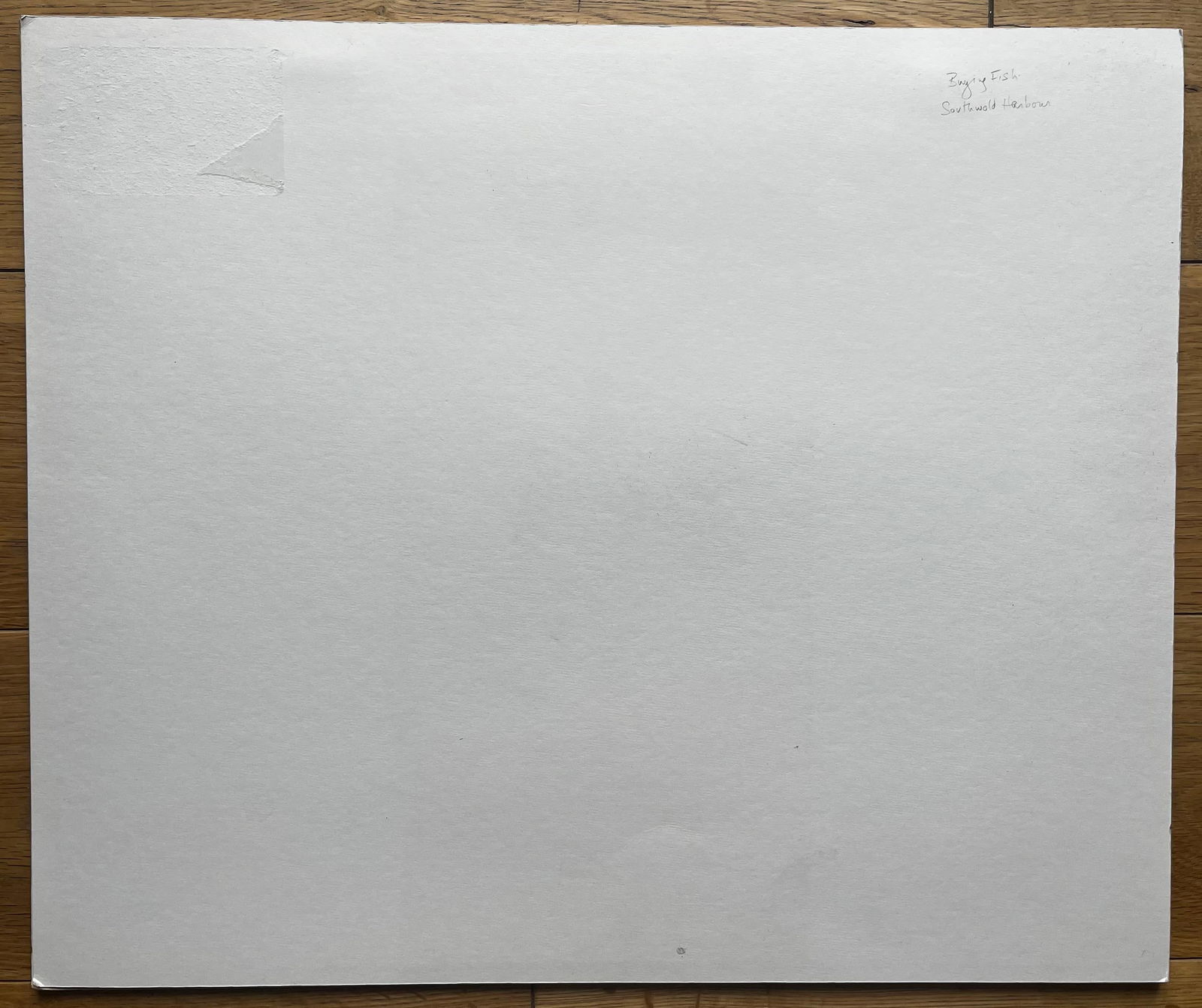 Anthony Herbert; Southwold Harbour Fish Market Scene with Figures and Sheds Original Watercolour - 12