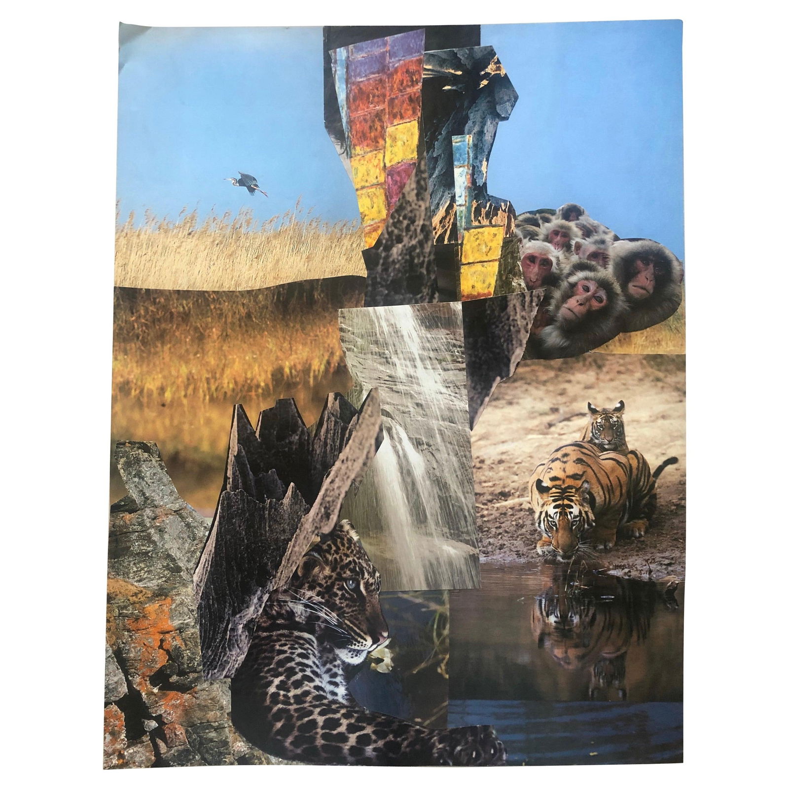 Bernard Herzog; 20th Paris School Collage Cutout Artwork Wonderful Interior Design Options, 20th - 4