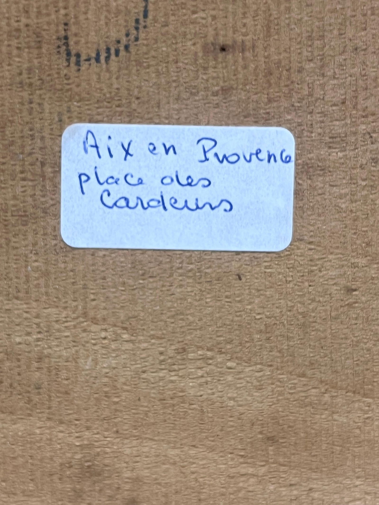 French School; The Market Square Aix En Provence, 1900's French Impressionist Bustling Figures, - 11