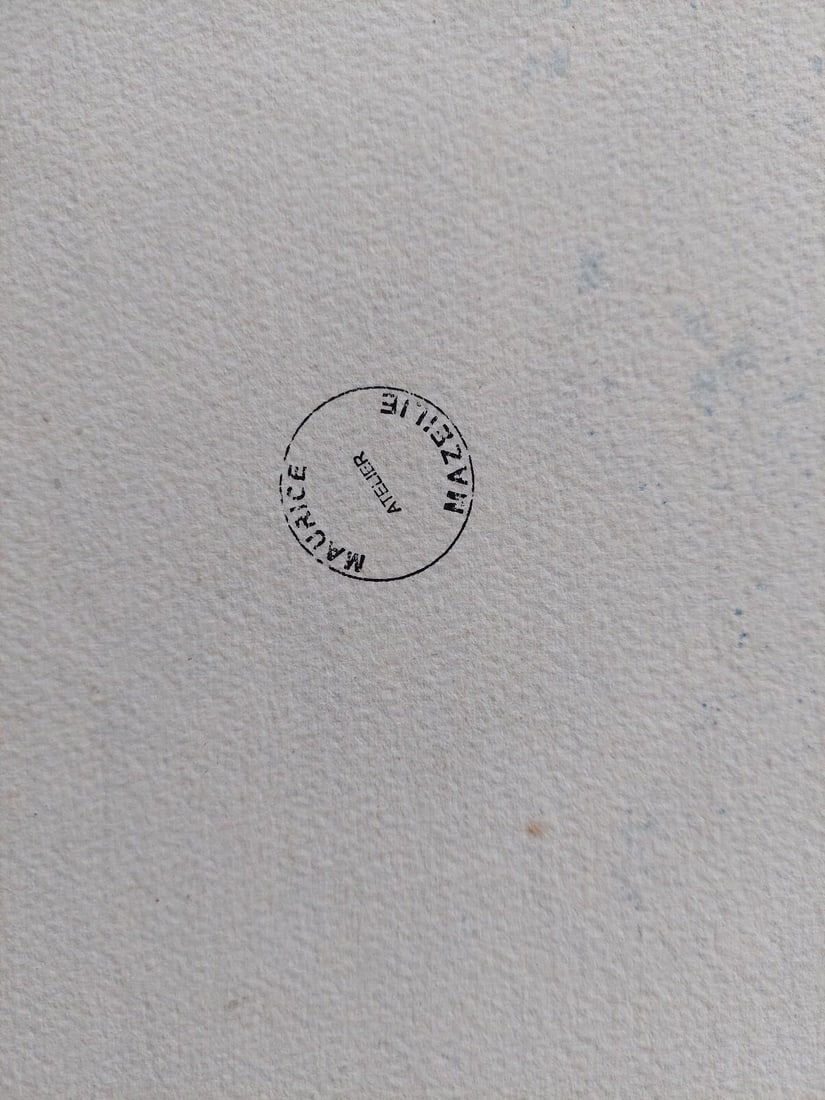 French Modernist Cubist Painting Travellers on a Path, 20th Century - 5