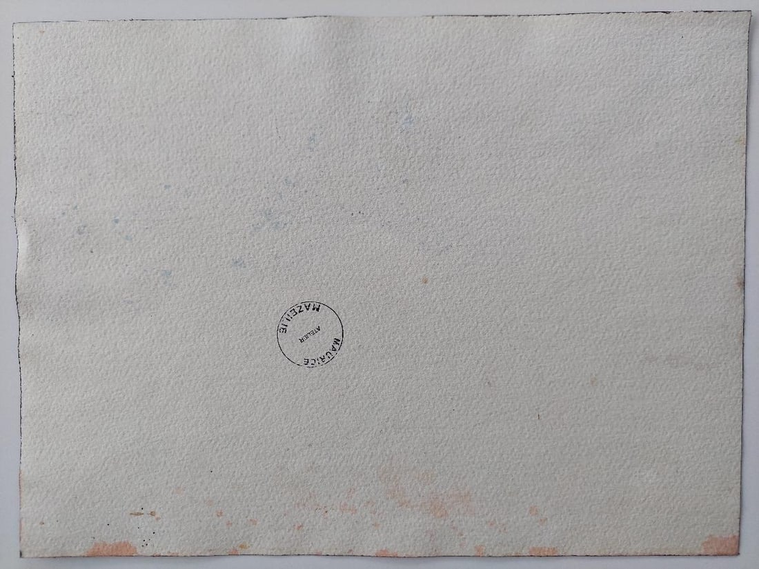 French Modernist Cubist Painting Travellers on a Path, 20th Century - 6